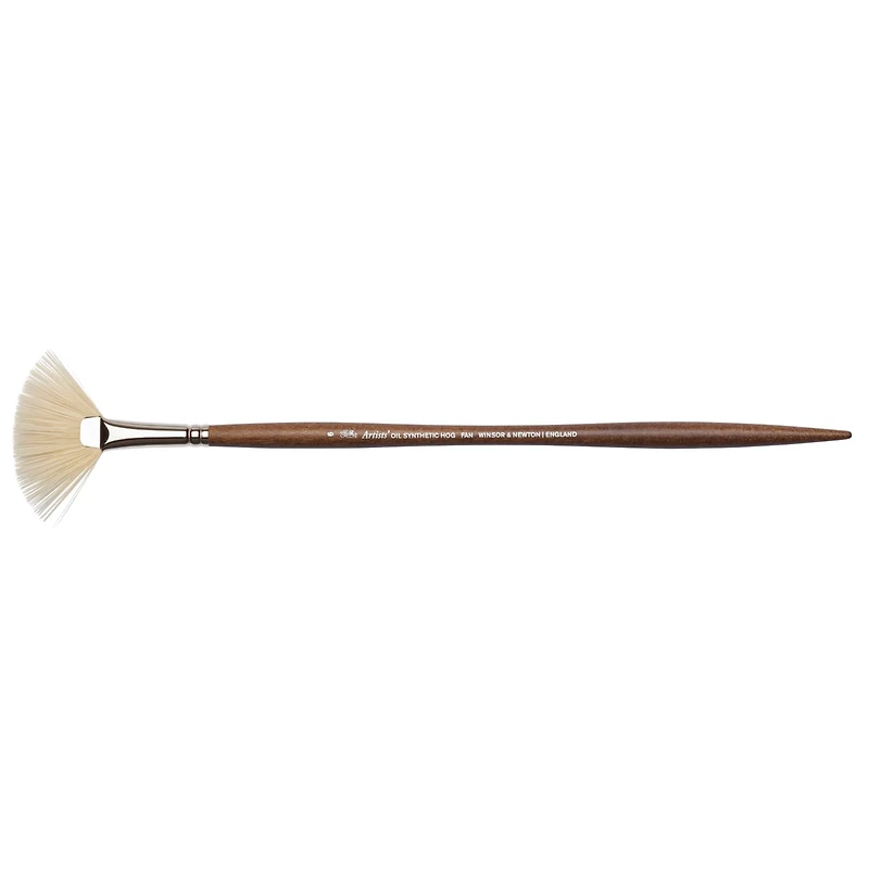 Winsor & Newton™ Professional Oil Synthetic Fan Brush, Size 6