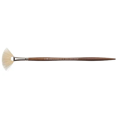 Winsor & Newton™ Professional Oil Synthetic Fan Brush, Size 6