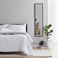 Habitat Trina 48" Black Rectangular Wall Mirror