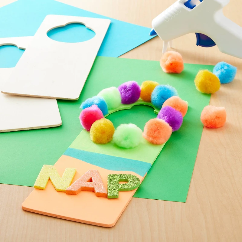 Door Hangers Wood by Creatology™, 6ct.