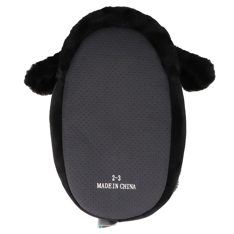 Squishmallows™ Jettward the Black Dog Plush Slippers