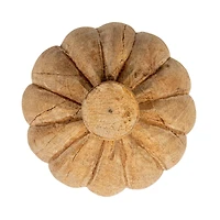 Hello Honey® Bleached Natural Hand-Carved Mango Wood Finial Set