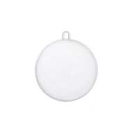 3.5" DIY Clear Plastic Snap Ball Ornaments, 12ct. by Make Market®
