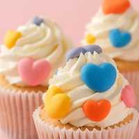 PME Cake Sweet Street® Rainbow Hearts Icing Decorations