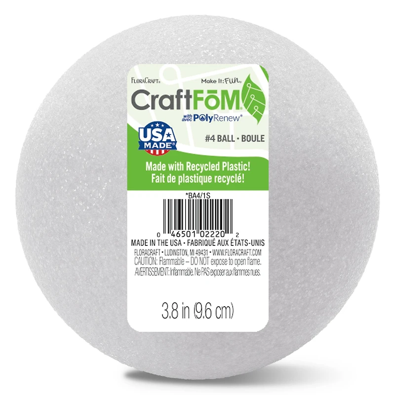 FloraCraft® CraftFōM White Ball