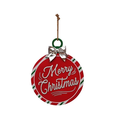 15.5" Merry Christmas Ornament Wall Décor by Ashland®