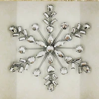 7" x 8" Snowflake Block Tabletop Décor by Ashland