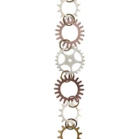 12 Pack:  Metallic Metal Gear Beads by Bead Landing™