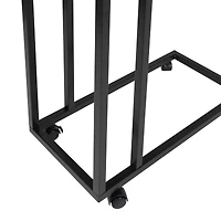 6 Pack: Honey Can Do Light Gray Side Table on Wheels