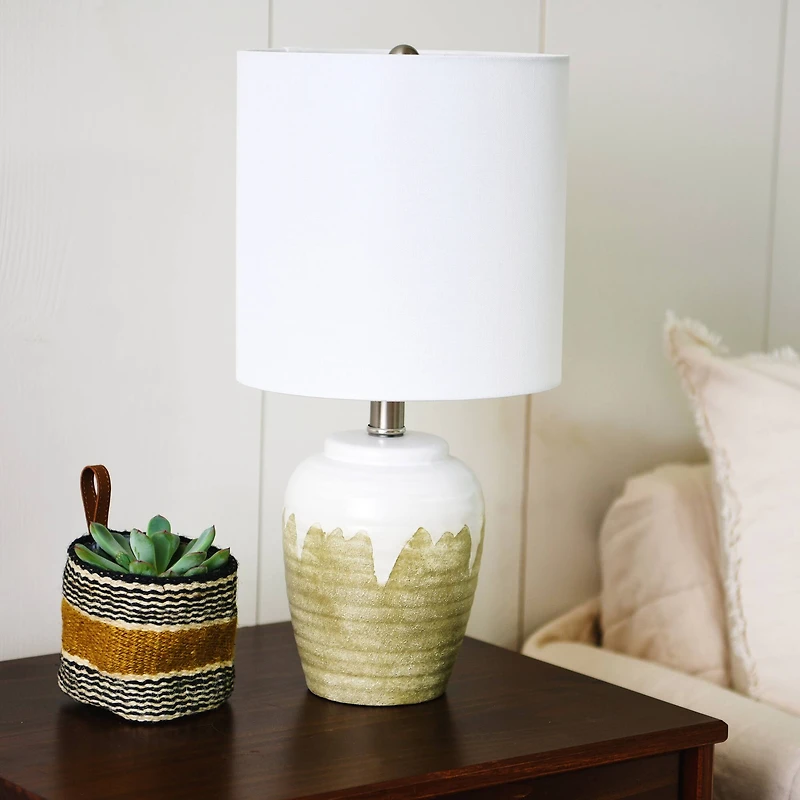 Hello Honey® Black & Mustard Woven Jute Basket with Liner Set