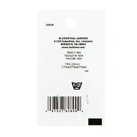 LaMode® 7/8" Black Shank Buttons, 3ct.