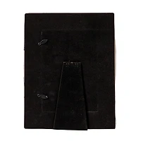 Hello Honey® Handmade Stoneware Photo Frame with Blue Frame and Yellow Stars