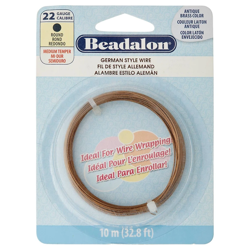 Beadalon® German Style Wire, Round