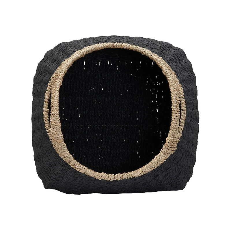 Household Essentials Black Basket with Handles