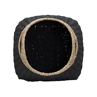 Household Essentials Black Basket with Handles