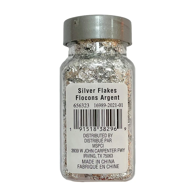 Specialty Glitter Silver Foil Flakes by Recollections™
