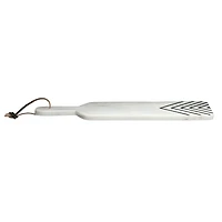 Hello Honey® 17" White and Black Chevron Marble Cheese/Cutting Board