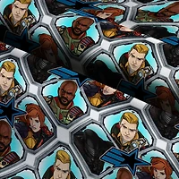 Hasbro Gi Joe Character Badge Cotton Fabric