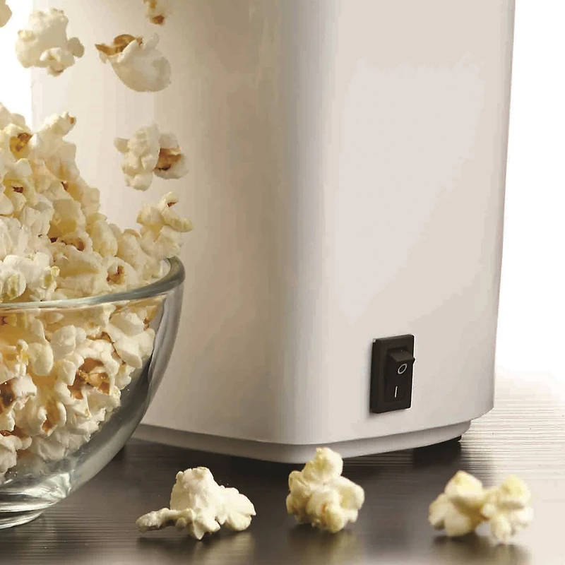 Brentwood 8-Cup White Hot-Air Popcorn Maker