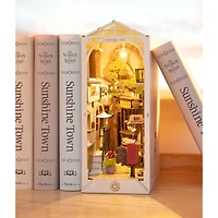 Rolife® Sunshine Town DIY Book Nook Shelf Insert Kit