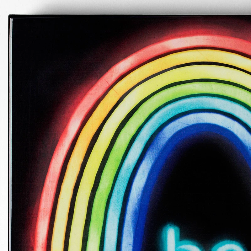 Be Happy Neon Wall Art