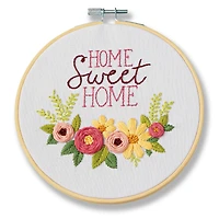 Home Sweet Home Embroidery Kit by Loops & Threads®
