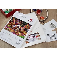 Luca-S Puppy Picasso Counted Cross Stitch Kit