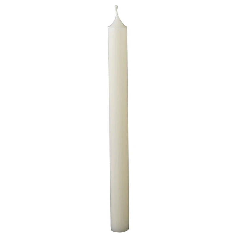 48 Pack: 10" Ivory Camelot Dinner Candle by Ashland®