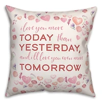 Love Quote Shiplap Throw Pillow, 18" x 18"
