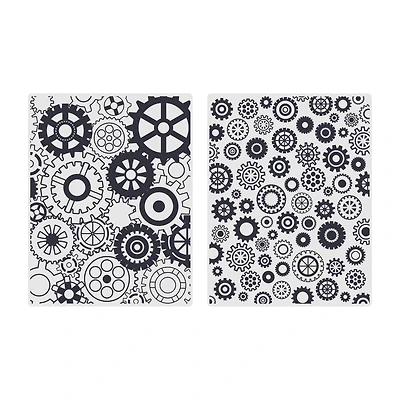 Gears Embossing Folders Set by Recollections™