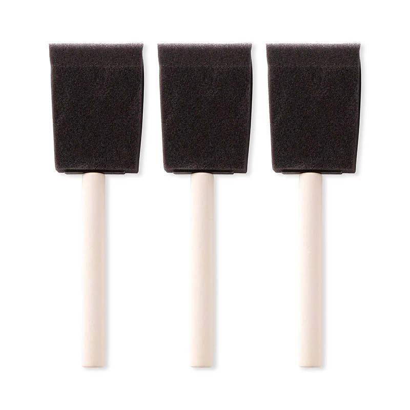 2" Foam Brush Set by Craft Smart®