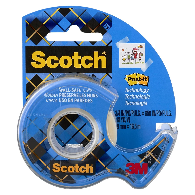 Scotch® Wall-Safe Tape