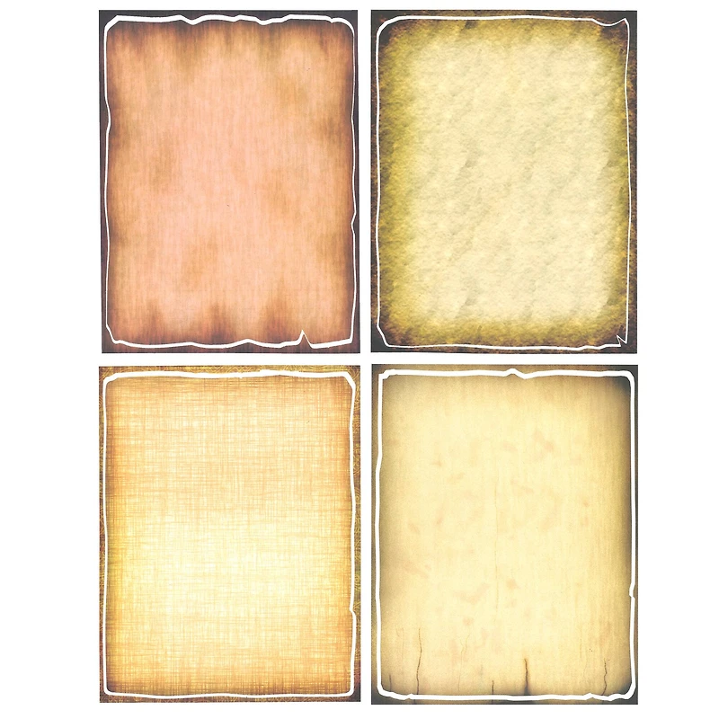 Roylco® 8.5" x 11" Antique Paper, 2 Packs of 32 Sheets