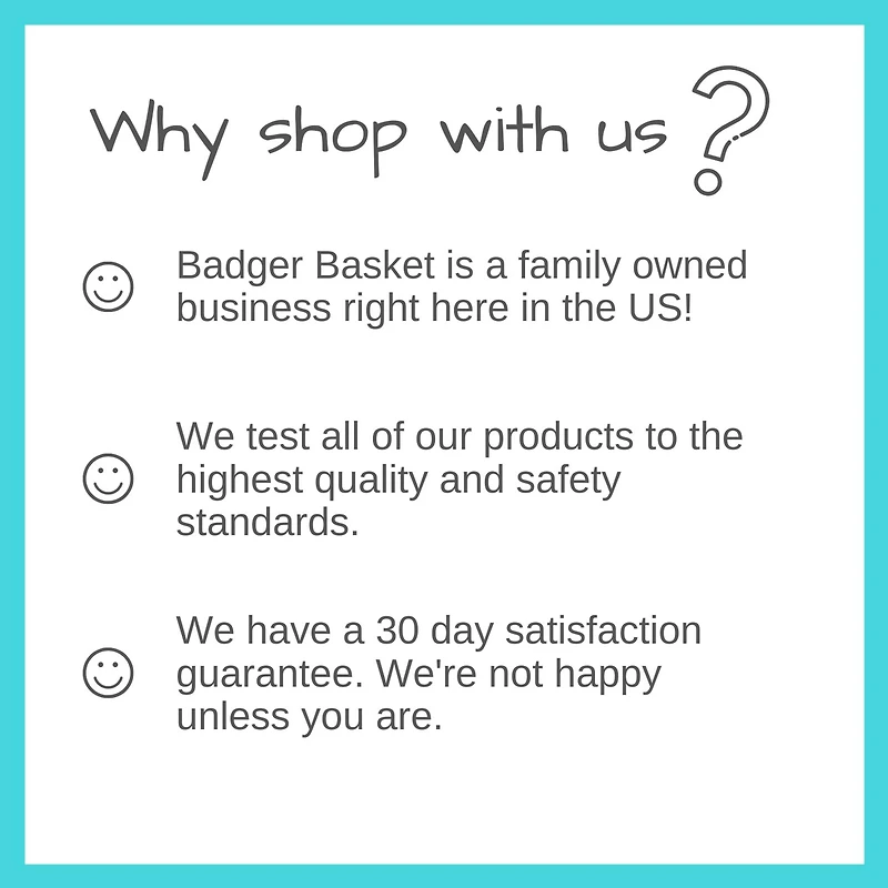 Badger Basket Caramel Brown Solid Wood Rustic Toy Box