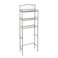 Honey Can Do Nickel 3-Shelf Over-The-Toilet Space Saver