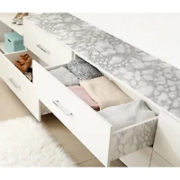 Fablon Marble Grey Blue Adhesive Film, 2ct.