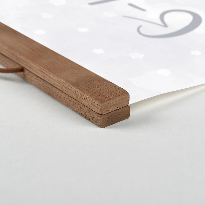 Gnoel Gnome 12x18 Teak Hanging Canvas