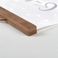 Gnoel Gnome 12x18 Teak Hanging Canvas