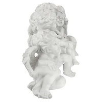 Design Toscano 12" Tall Cherub Conclave Shelf Sitting Angel Sculpture