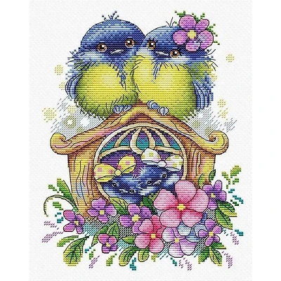 MP Studia Happy Family Cross Stitch Kit