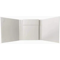 49 And Market Foundations White Memory Keeper Tri-Fold