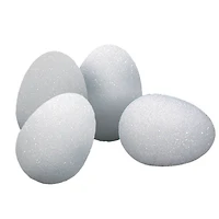 Hygloss® Styrofoam Eggs, 3 packs of 12
