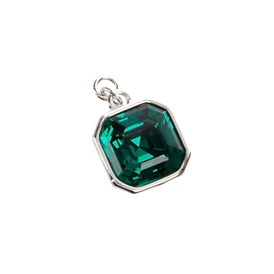 Emerald Green Austrian Crystal Imperial Cut Charm by Bead Landing™