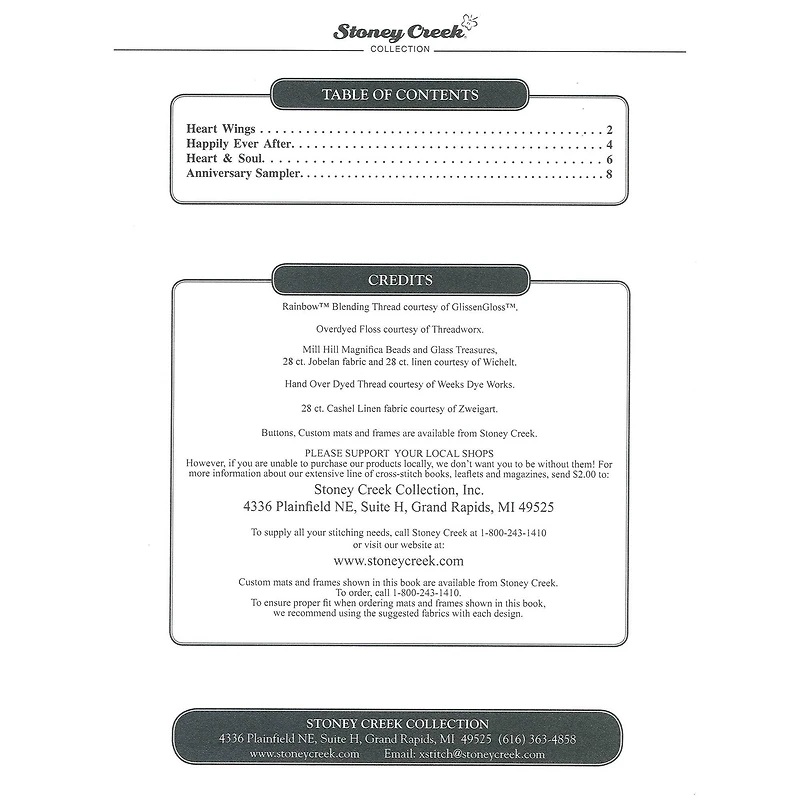 Stoney Creek Happy Ever After Cross Stitch Book