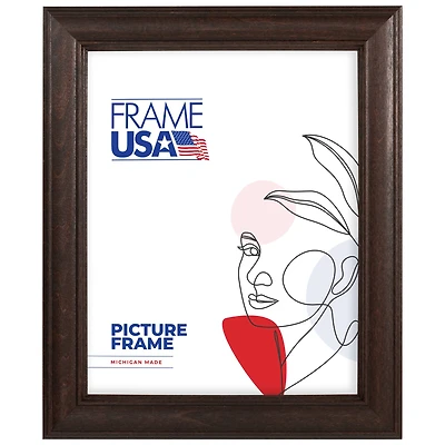 Frame USA Americana Walnut Single Image Picture Frame