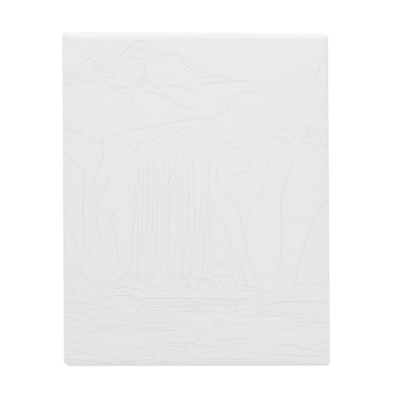 8" x 10" Waterfall Canvas Painting Kit by Craft Smart®