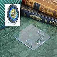 Design Toscano North America Cardinal Birds Art Glass