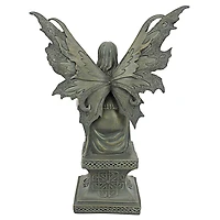 Design Toscano 9.5" Celtic Fairy's Perilous Perch Garden Statue