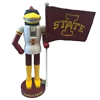 Santa's Workshop 12" Iowa State Mascot Nutcracker