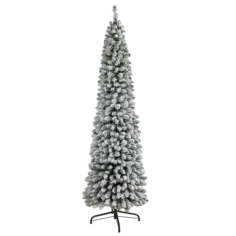 7ft. Unlit Flocked Artificial Christmas Tree